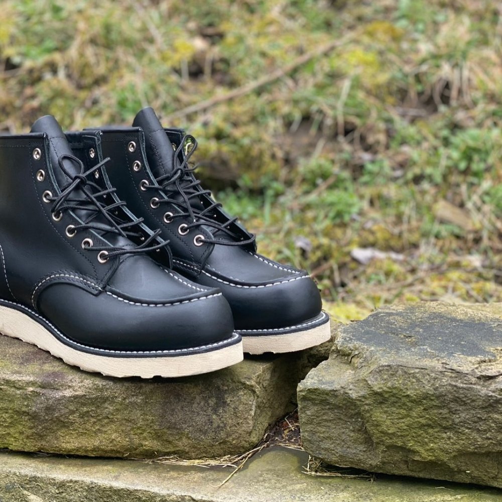 Red Wing Heritage Leather Moc Toe 9075 Size 8